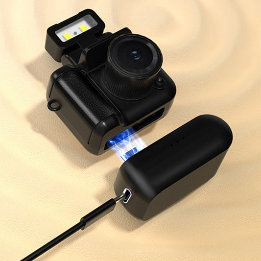 1080P Mini Video Camera with Rotatable Flash & 6 Filters