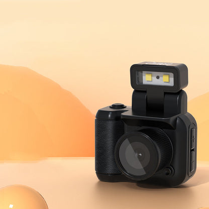 1080P Mini Video Camera with Rotatable Flash & 6 Filters